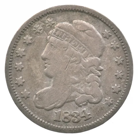 1834 Capped Bust Half Dime *8255