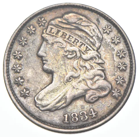 1834 Liberty Cap Dime a8112