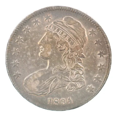 1834 Capped Bust Half Dollar Beautiful Tone *5251