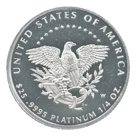 2005-W $25 Platinum Eagle 1/4 Oz Platinum PROOF *0411