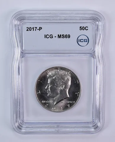 2017-P Kennedy Half Dollar MS69 ICG