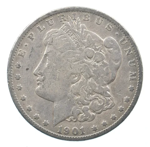 Early - 1901-O Morgan Silver Dollar - 90% US Coin *522