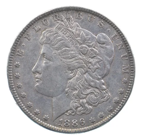 Better 1886 Morgan Silver Dollar - 90% US Coin - Nice Coin *481