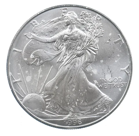 Better Date 1996 American Silver Eagle 1 Troy Oz .999 Fine Silver *677