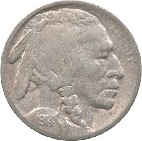 1914-S Indian Head Buffalo Nickel *3681