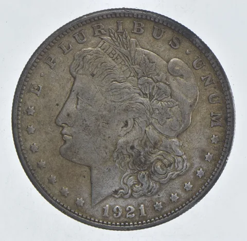 1921-S Morgan Silver Dollar - Last Year Issue 90% $1 Bullion *504