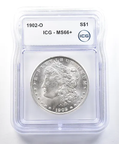 1902-O Morgan Silver Dollar MS66+ ICG *8990