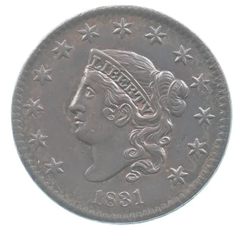 1831 Coronet Head Large Cent *9416