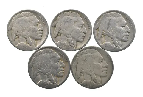 BETTER Lot 1928-D 1927-D 1928-S 1928-S 1928-D Buffalo Nickel Collection *170