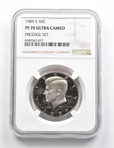 PF70 UCAM 1989-S Kennedy Half Dollar Prestige Set NGC RARE PEDIGREE *9820