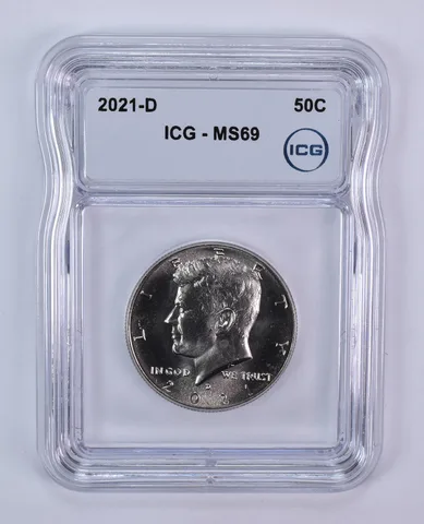 2021-D Kennedy Half Dollar MS69 ICG