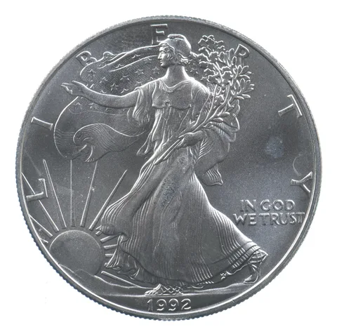 Better Date 1992 American Silver Eagle 1 Troy Oz .999 Fine Silver *651
