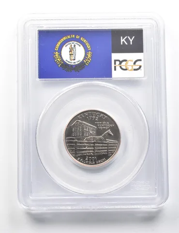 2001-P Washington State Quarter Kentucky MS68 PCGS a9425