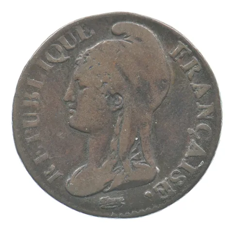 1795-1796 France 5 Centimes *6470