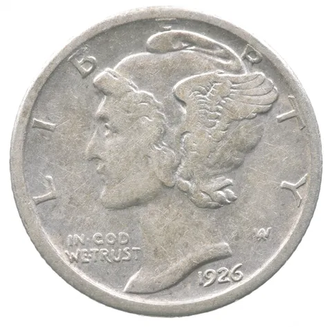 1926-S Mercury Dime *0921