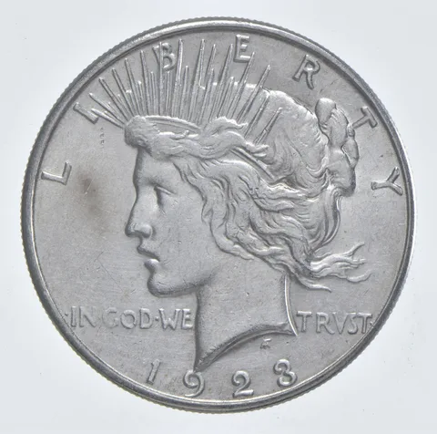 1923-S Peace Silver Dollar Estate Coin Collection *253