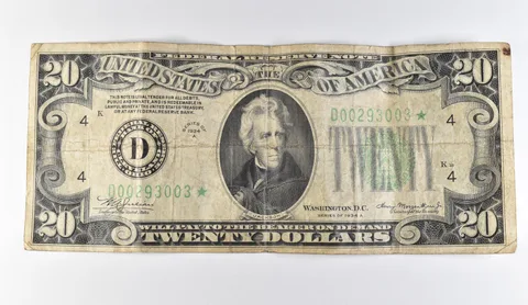 1934 A $20 Cleveland OH FRN Star Note Green Seal *9689