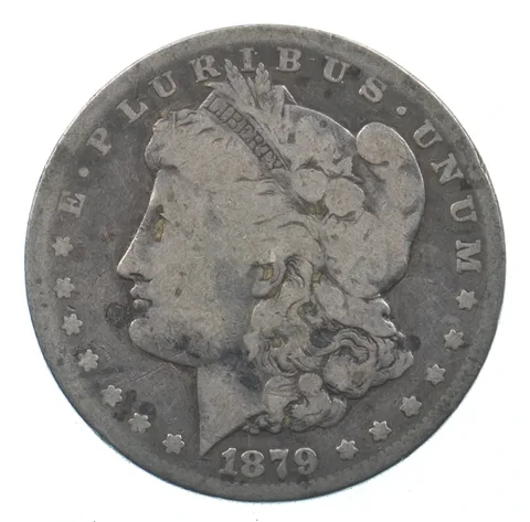 Early - 1879-S Morgan Silver Dollar - 90% US Coin *666