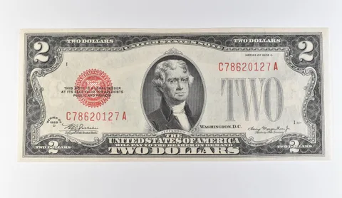 1928 D $2 Legal Tender Red Seal *9728
