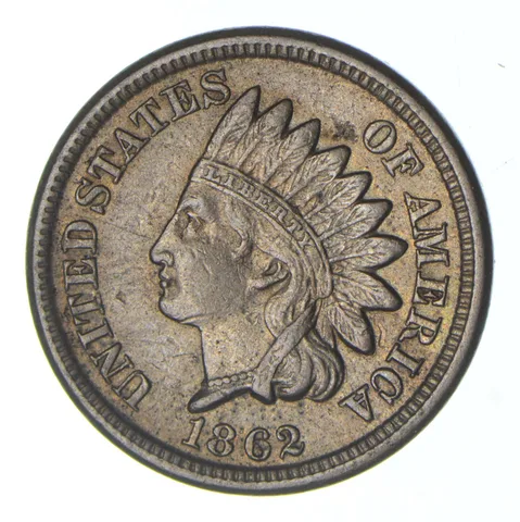 1862 Indian Head Cent - Choice *0317