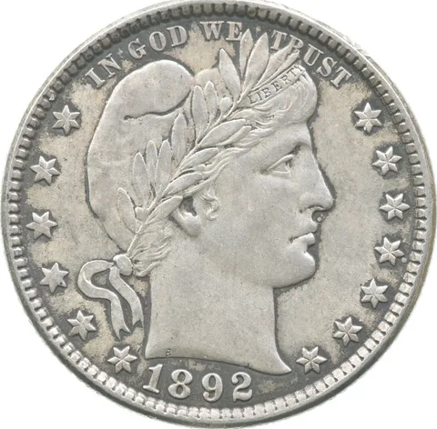 1892-O Barber Quarter a8936
