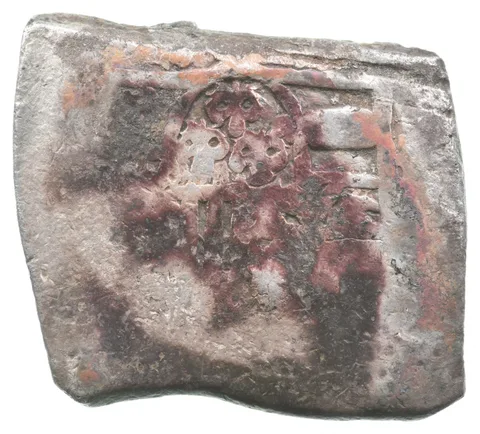 No Date Mexico 4 Reales Shipwreck Coin 16.8g *9621