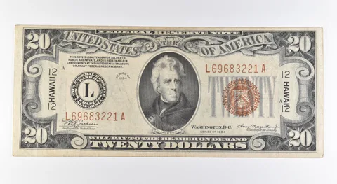 1934 $20 San Francisco CA FRN Hawaii Mule Fr#2304 *0415