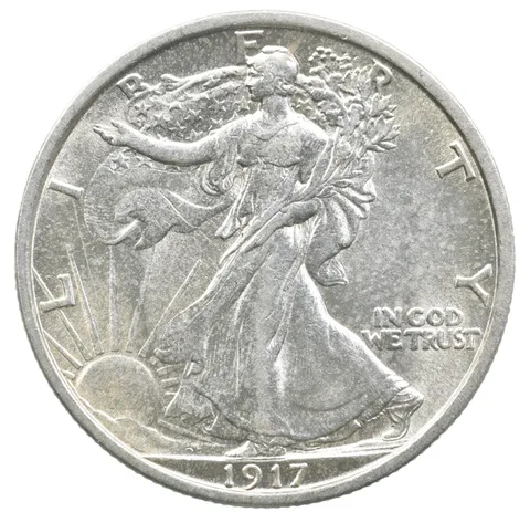 1917 Walking Liberty Half Dollar *3396