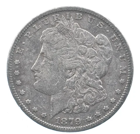 Early - 1879-S Morgan Silver Dollar - 90% US Coin *049