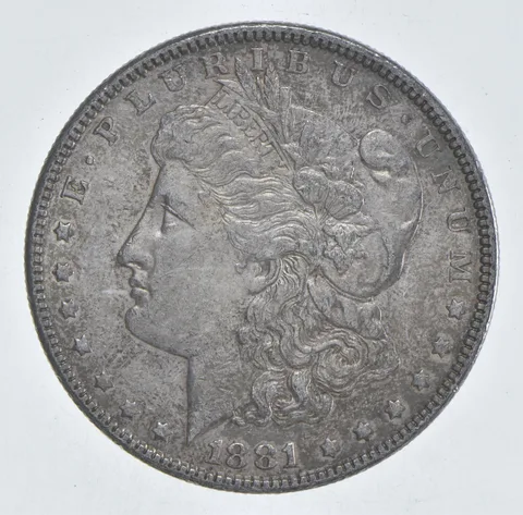 Better 1881 Morgan Silver Dollar - 90% US Coin - Nice Coin *411