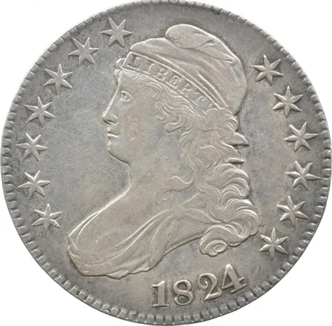 1824/1 Capped Bust Half Dollar *2327