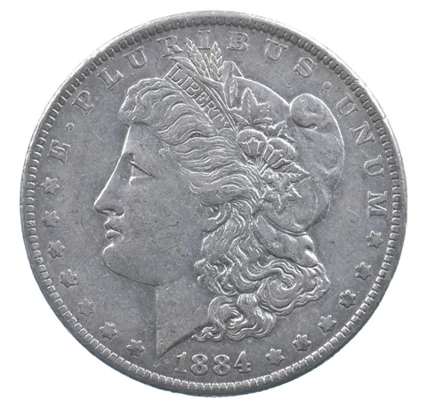 Better 1884-O Morgan Silver Dollar - 90% US Coin - Nice Coin *466