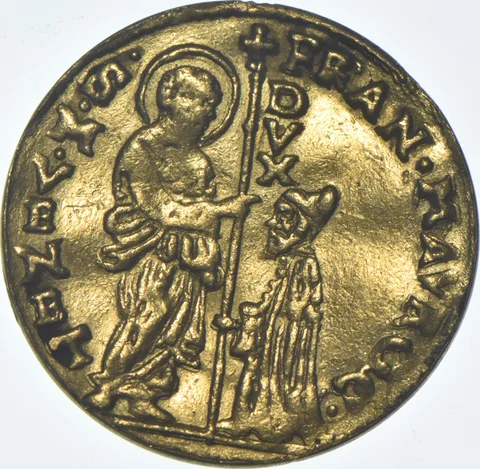 1815 Kingdom Of Lombardy-Venetia - Italian States 1 Zecchino Gold Coin *9564