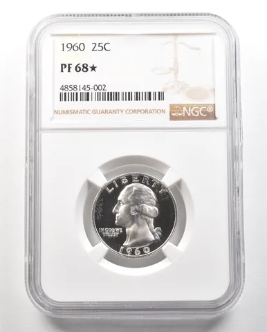 1960 Washington Quarter PF68* STAR NGC a4712