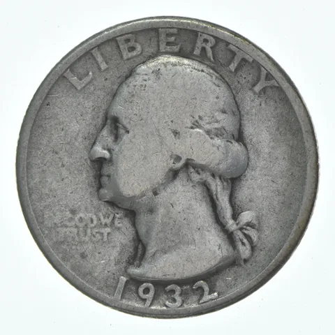 1932-D Washington Quarter a6127