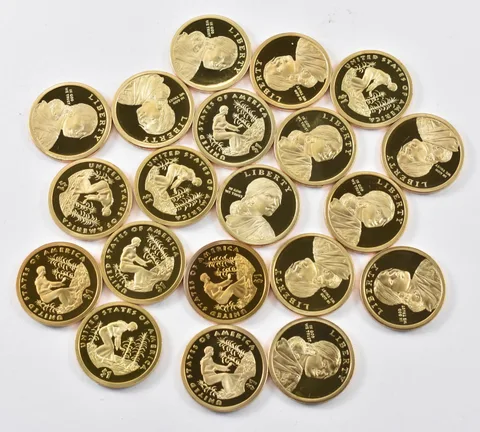 (20) 2009 Sacagawea Dollar Proof ROLL Native Agriculture