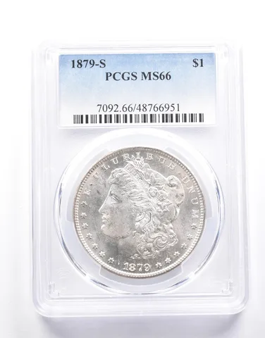 1879-S Morgan Silver Dollar MS66 PCGS *0648
