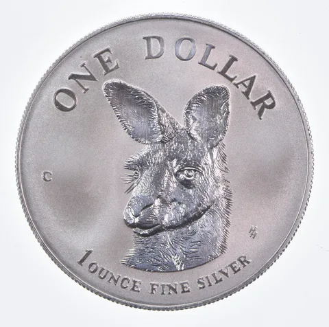 Better Date 1995 Australia $1 1 Oz. Silver Kangaroo World Coin- Silver *745