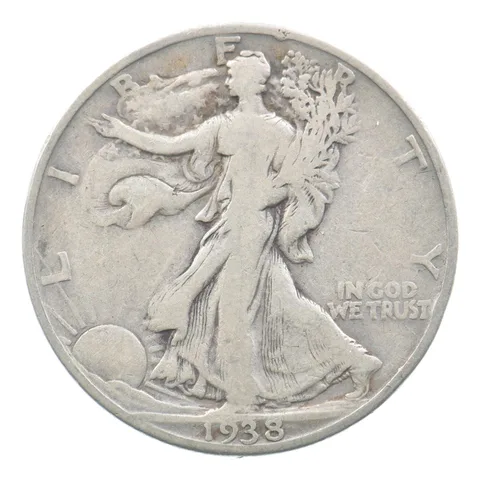 1938-D Walking Liberty Half Dollar *3983