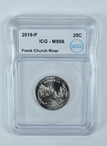 2019-P Washington Quarter ATB Frank Church River MS68 ICG
