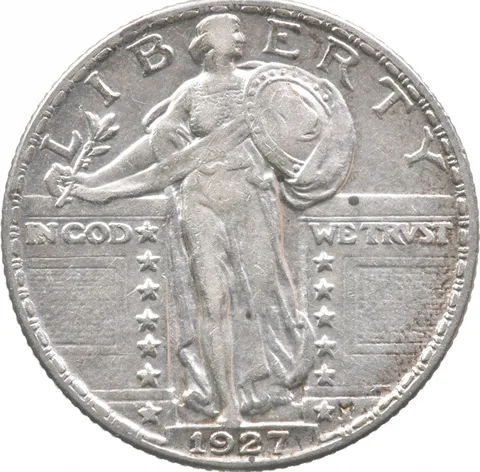 1927 Standing Liberty Quarter a4906