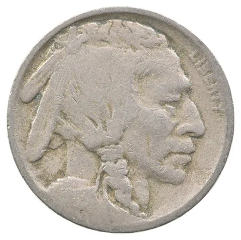 1913 Indian Head Buffalo Nickel a6718