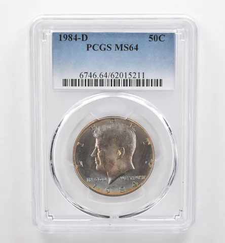 1984-D Kennedy Half Dollar MS64 PCGS Beautiful Tone *9265