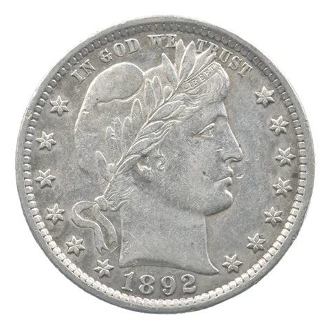 1892 Barber Quarter *7733