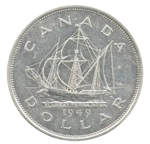 1949 Canada 1 Dollar Silver *4061