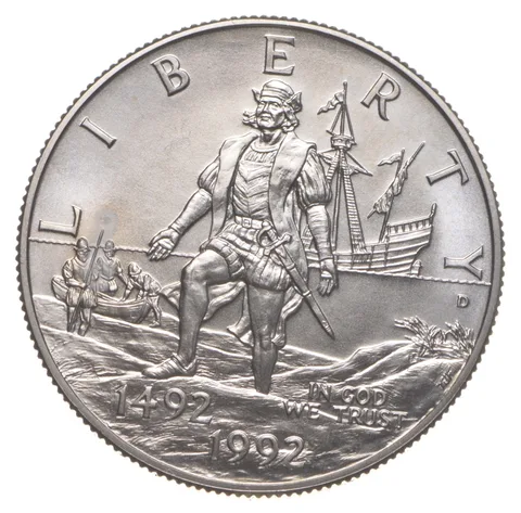 1992-D Unc Columbus Commemorative Half Dollar