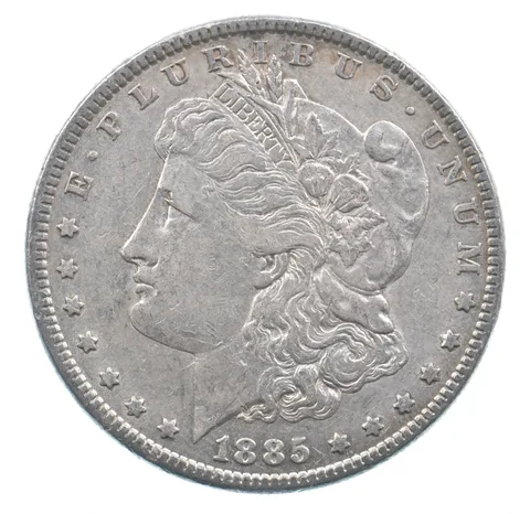 Better 1885 Morgan Silver Dollar - 90% US Coin - Nice Coin *465