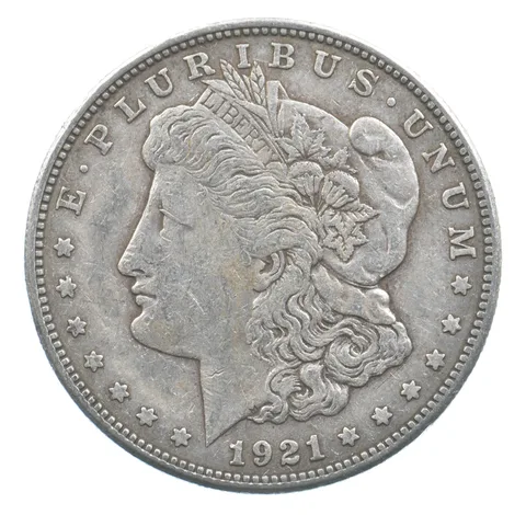 Early - 1921-S Morgan Silver Dollar - 90% US Coin *971
