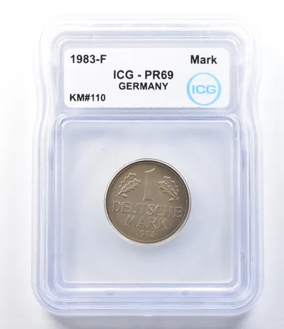 1983 F Germany Mark KM#110 PR69 ICG *8895
