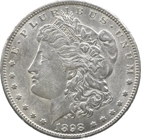 1898-S Morgan Silver Dollar *2806